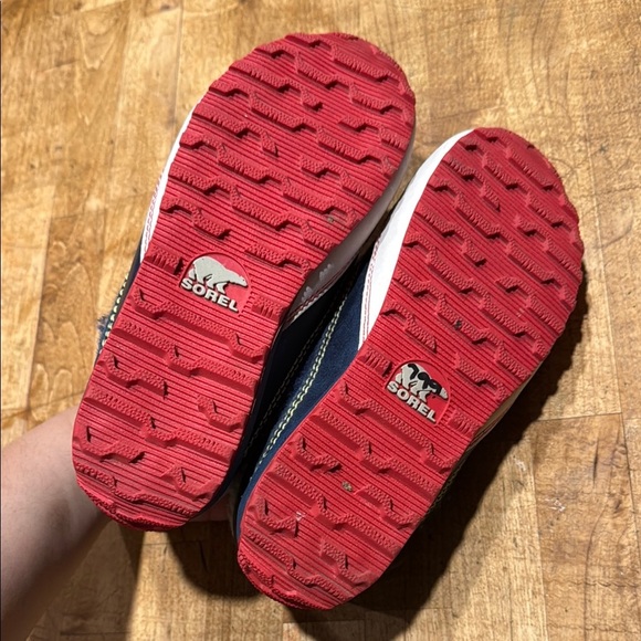 Sorel Navy and Gray Slip-On Shoes - Picture 4 of 4